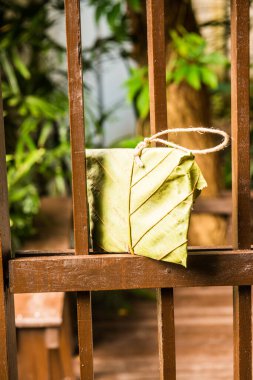 Tik yaprağı paketi, Tayland.