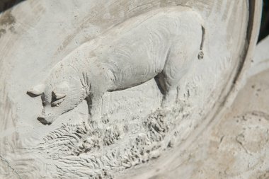 Domuz şekillendirme sanatı, Tayland.