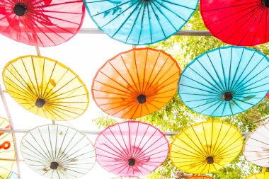 Tayland ana şemsiyesinin arka planı, Tayland.