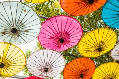 Tayland ana şemsiyesinin arka planı, Tayland.