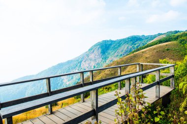 Kew Mae Pan görünümü Doi Inthanon Tabiat Parkı, Tayland