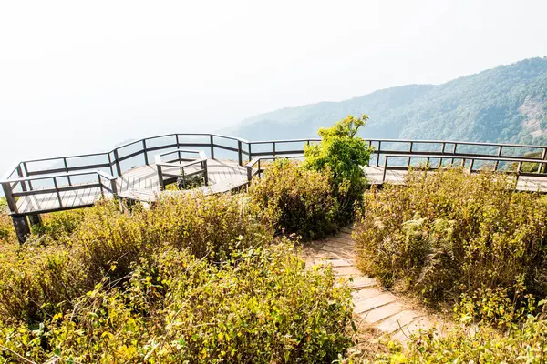 Kew Mae Pan görünümü Doi Inthanon Tabiat Parkı, Tayland