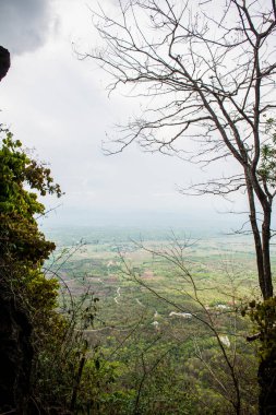 Tayland 'daki mağarası olan Pan şehrinin en iyi manzarası..