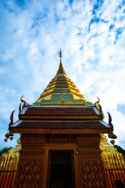 Chiangmai bölgesindeki Phrathat Doi Suthep tapınağı, Tayland.