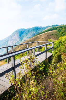 Kew Mae Pan görünümü Doi Inthanon Tabiat Parkı, Tayland