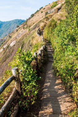Kew Mae Pan görünümü Doi Inthanon Tabiat Parkı, Tayland