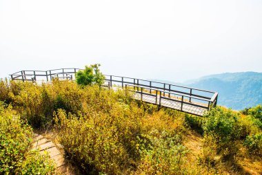 Kew Mae Pan görünümü Doi Inthanon Tabiat Parkı, Tayland