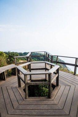 Kew Mae Pan görünümü Doi Inthanon Tabiat Parkı, Tayland