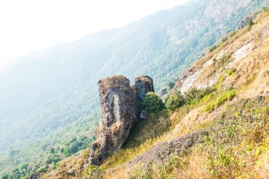 Kew Mae Pan görünümü Doi Inthanon Tabiat Parkı, Tayland