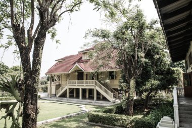 Tayland 'daki Dara Pirom Sarayı manzarası