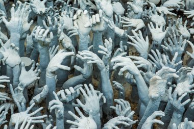 Rong Khun Tapınağı, Tayland 'da el işi sanatları..