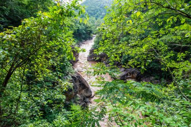 Ob Luang Ulusal Parkı, Tayland 'da sel baskını.