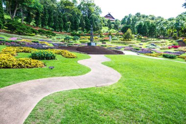 Mae Fah Luang Garden Peyzajı, Tayland.