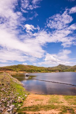 Doi Ngu rezervuarının manzara görüntüsü, Tayland