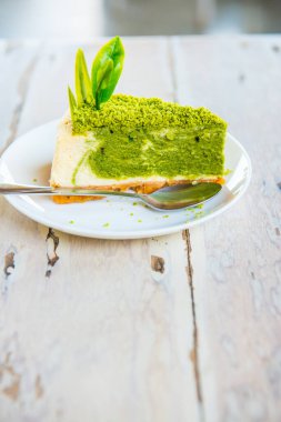 Beyaz Bulaşık, Tayland 'da Yeşil Çay Peynirli Kek.