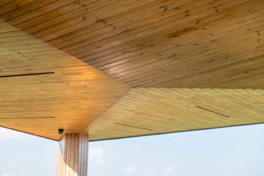 Modern ahşap tavan, Tayland.