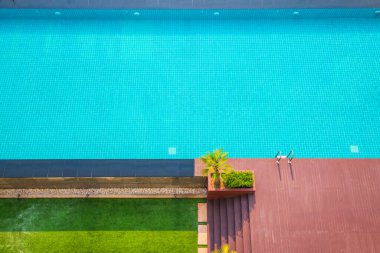 Bahçe, Tayland 'da Yüzme Havuzu.