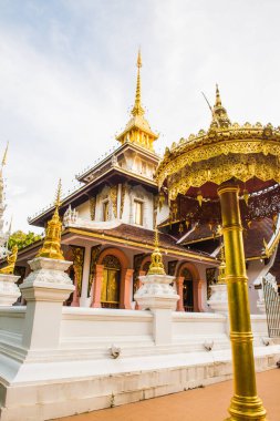 Chiangmai, Tayland 'daki Darabhirom Ormanı Manastırı' ndan Phra Chao Than Jai Mondop.