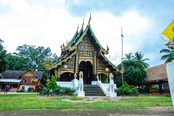 Iglesia Estilo Lanna Templo Phuttha Eoen Tailandia — Foto de Stock