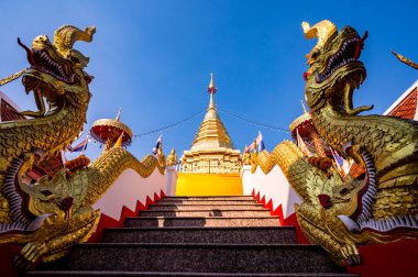 Golden pagoda of Phra That Doi Kham temple, Chiang Mai province.