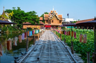 CHIANG MAI, THAILAND - April 12, 2020 : Jedlin Temple in Chiang Mai Province, Thailand.