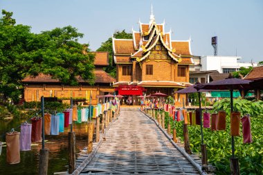 CHIANG MAI, THAILAND - April 12, 2020 : Jedlin Temple in Chiang Mai Province, Thailand.