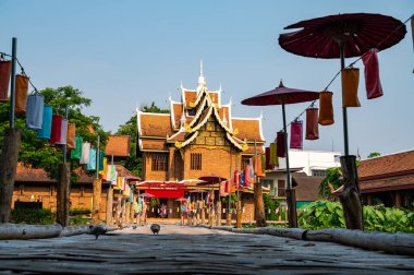 Jedlin Temple in Chiang Mai Province, Thailand.