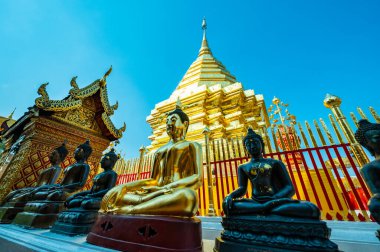 Wat Phra That Doi Suthep or Phra That Doi Suthep temple in Chiang Mai province, Thailand.