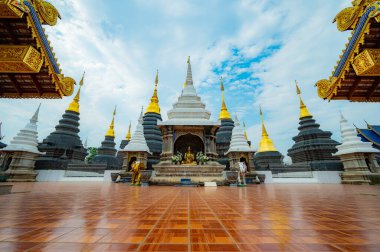Wat Den Salee Sri Muang Gan or Ban Den temple, Chiang Mai province.