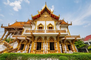 Bupparam temple in Chiang Mai province, Thailand.