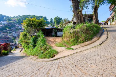 Pha Hi village on the mountain, Chiang Rai province.