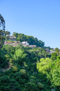 Pha Hi village on the mountain, Chiang Rai province.