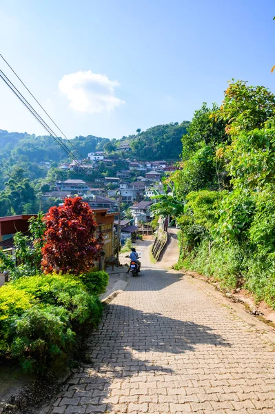 Pha Hi village on the mountain, Chiang Rai province.