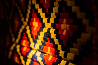 Woven Manuscript Textiles in Chiangmai Province, Thailand.