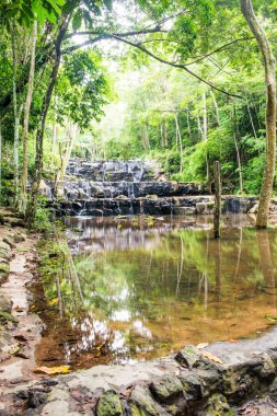 Saraburi 'de Samlan Şelalesi, Tayland