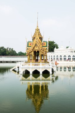Phra Thinang Aisawan Thiphya-Art Pavyonu Bang Pa-In Sarayı, Tayland.