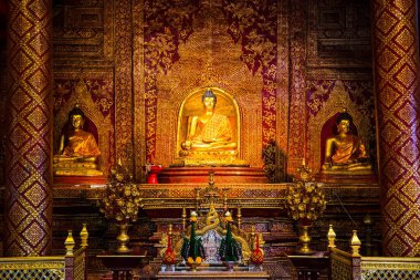 Phra Phuttha Sihing Buddha, Phra Sing Waramahavihan Tapınağı, Tayland.