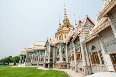 Tayland 'ın Nakhon Ratchasima eyaletindeki güzel Budist Sığınağı