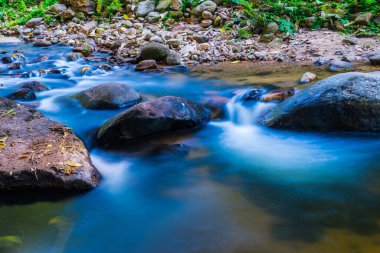 Tayland 'da küçük bir dere.
