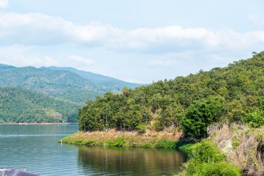 Mae Ngad Barajı Manzarası, Tayland.