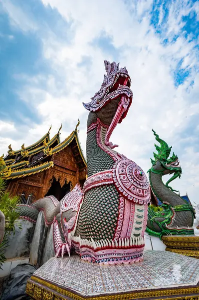 Wat Den Salee Sri Muang Gan or Ban Den temple, Chiang Mai province.