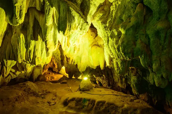 Landscape of Thamluang cave in Thamluang Khunnam Nangnon National Park, Chiang Rai province.