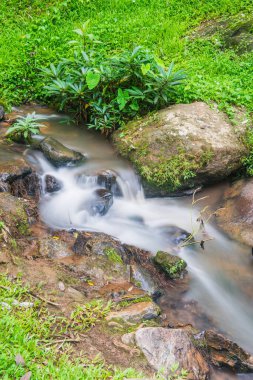 Maesa Noi Şelalesi 'nde akan güzel su, Tayland