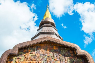 Chiangmai, Tayland 'da Phra Maha Dhatu Nabha Metaneedol stupa.