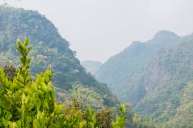 Angkhang Dağı, Tayland Dağ Manzarası.