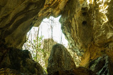 Phra Sabai cave in Lampang province, Thailand.