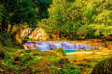 Tansawan Şelalesi Doi Phu Nang Ulusal Parkı, Tayland.