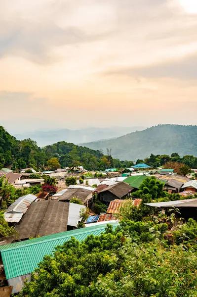 Doi Pui Mong hill tribe village at Doi Suthep Pui national park, Thailand.