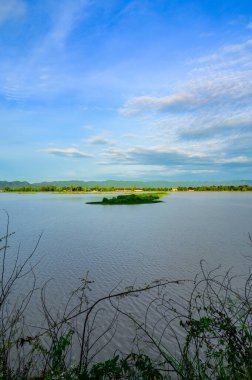 Landscape of Rong Tio Reservoir in Phu Kam Yao district, Phayao province.