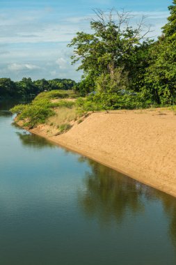 Ping nehrinin manzarası, Tayland